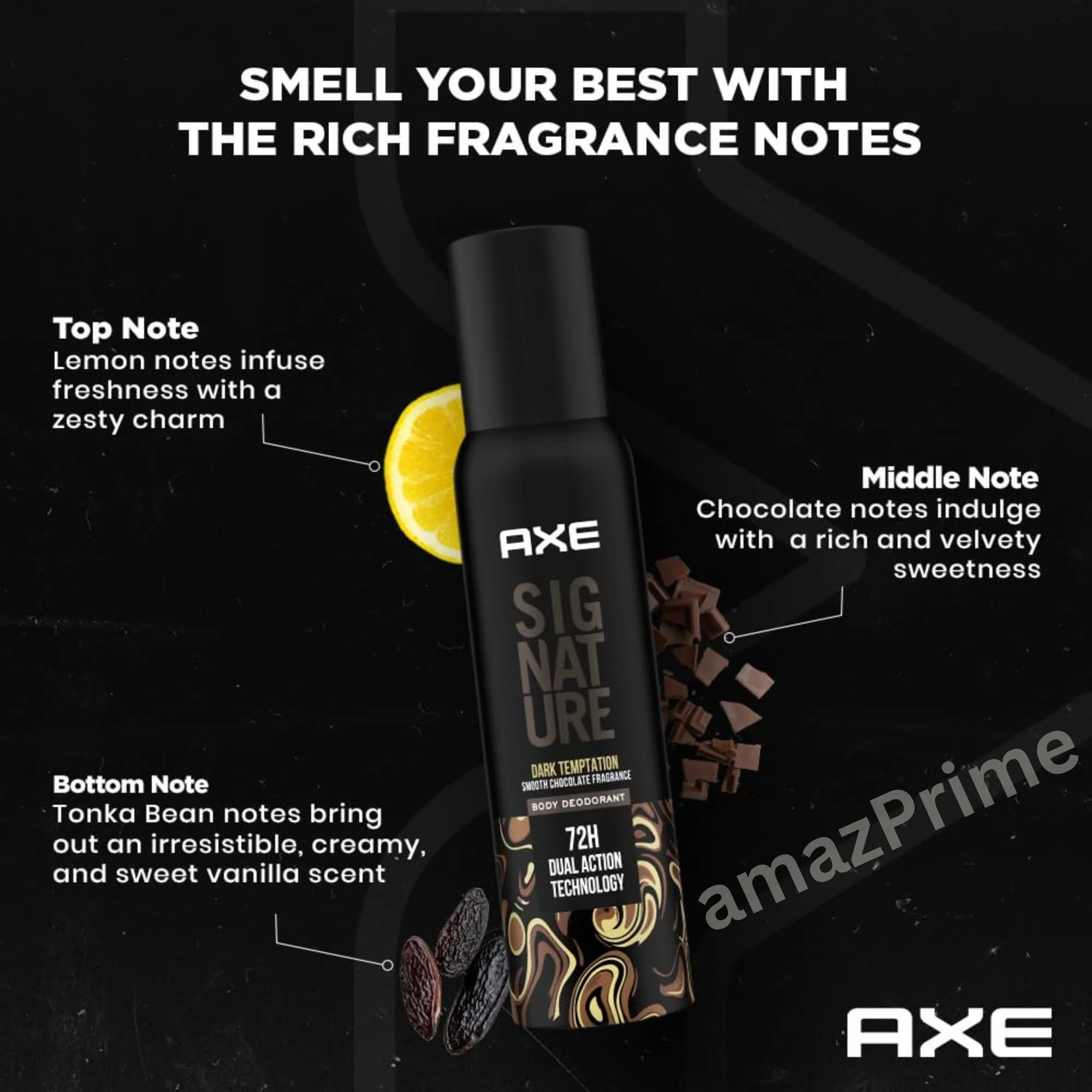 Axe Signature Dark Temptation Perfume For Men 200ml